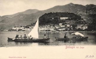 Bellagio, Lake Como, sailing boats (fl)