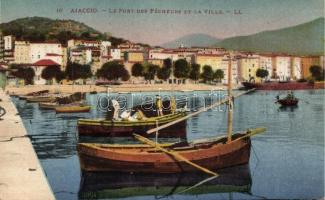 Ajaccio, Le port des Pecheurs / boats (fa)