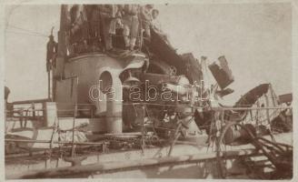 K.u.K. navy, on board of a battleship, photo