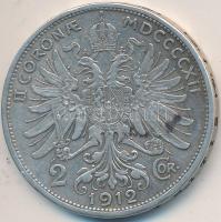 Ausztria 1912. 2K Ag "Ferenc József" T:2- 
Austria 1912. 2 Corona Ag "Franz Joseph&qu...