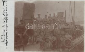 K.u.K. navy, SMS Geier, board photo