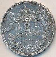 1912. 2K Ag "Ferenc József" T:2- ph
Adamo K6