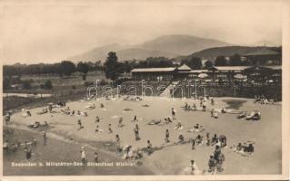 Seeboden, Lake Millstatt, beach