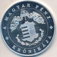 DN "A magyar pénz krónikája-Mohácsi vész" Ag(999) emlékérem, (20g/38,61mm) T:PP Tanúsítván...