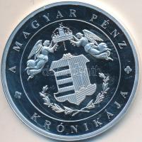 DN "A magyar pénz krónikája - 1956. október 23." Ag(0.999) emlékérem, (20g/38,61mm) T:PP T...