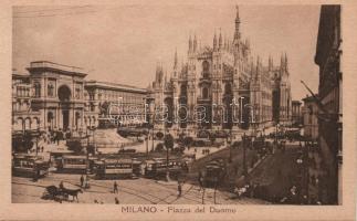 Milan, Milano; Piazza del Duomo