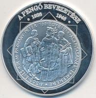DN "A magyar nemzet pénzérméi - A pengő bevezetése 1926-1946." Ag emlékérem (10,37g/0.999/...