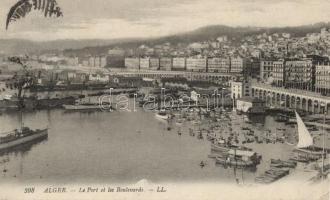 Algiers, Alger; port, Boulevards (EK)