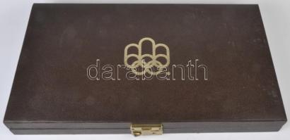 Kanada 1973-1976. A teljes Montreali Olimpiára kiadott 28db-os 5$ Ag (14xklf) + 10$ Ag (14xklf)  sze...