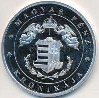 DN "A magyar pénz krónikája - Kiegyezés" Ag emlékérem (20g/0.999/38,61mm) T:PP