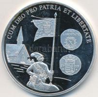 DN "A magyar pénz krónikája - Cum Deo pro Patria et Libertate" Ag emlékérem (20g/0.999/38,...