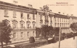 Gyulafehérvár, Tiszti pavillon (Fejedelmi lak a várban) / pavilion