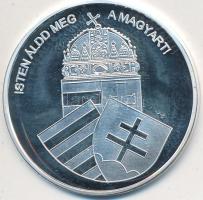 DN "Nemzetünk nagyjai-Mátyás Király" Ag emlékérem (10,37g/0.999) T:PP