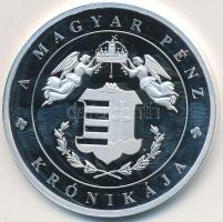 DN "A magyar pénz krónikája - Hunyadiak kora" Ag emlékérem (20g/0.999/38,61mm) T:PP