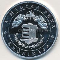 DN "A magyar pénz krónikája - II. Világháború" Ag emlékérem (20g/0.999/38,61mm) T:PP Tanús...