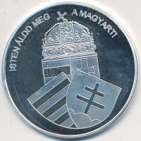 DN. "Nemzetünk nagyjai - Petőfi Sándor" Ag emlékérem (10,37g/0.999) T:PP Tanúsítvánnyal