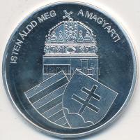 DN. "Nemzetünk nagyjai - Szent László király" Ag emlékérem (10,37g/0.999) T:PP Tanúsítvánn...