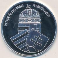 DN. "Nemzetünk nagyjai - Könyves Kálmán" Ag emlékérem (10,37g/0.999) T:PP Tanúsítvánnyal