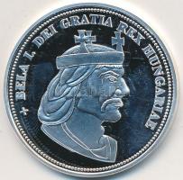 DN "Királyi koronák / 1909. 5K - I. Béla" Ag emlékérem (20g/0.999/38,61mm) T:PP Tanúsítván...
