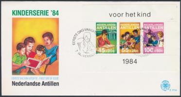 1984 Gyermek blokk FDC Mi 28