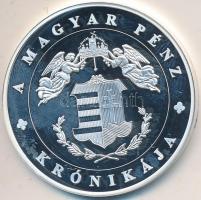 DN "A magyar pénz krónikája-A Rendszerváltás küszöbén" Ag(0.999) emlékérem, (20g/38,61mm) ...