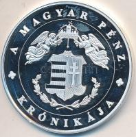 DN "A magyar pénz krónikája - Egri csillagok" Ag(0.999) emlékérem, (20g/38,61mm) T:PP Tanú...