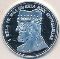 DN "Királyi koronák / 1909. 5K - IV. Béla" Ag emlékérem (20g/0.999/38,61mm) T:PP Tanúsítvá...