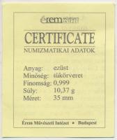 DN "A magyar nemzet pénzérméi - Az első évszám magyar pénzen 1490-1516." Ag (0,999) emléké...