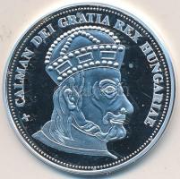 DN "Királyi koronák / 1909. 5K - Könyves Kálmán" Ag emlékérem (20g/0.999/38,61mm) T:PP Tan...