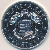DN "A magyar pénz krónikája-Csatlakozás az Európai Unióhoz" Ag emlékérem (20g/0.999/38,61m...