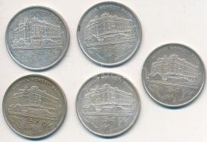 1993. 200Ft Ag "MNB" (5x) T:2