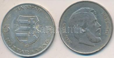 1947. 5Ft Ag "Kossuth" (2x) T:2-,3
Adamo F8.1
