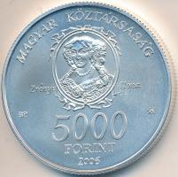 2006. 5000Ft Ag "Munkácsi vár" T:BU Tanúsítvánnyal