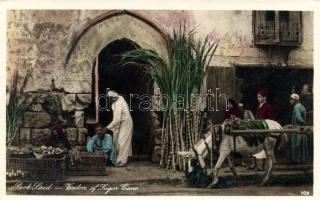 Port Said, Vendors of Sugar Cane