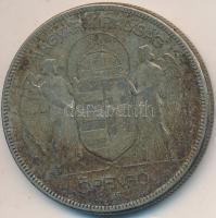 1930. 5P Ag "Horthy-jobbra" T:3
Adamo P8
