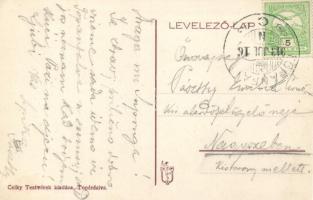 Topánfalva-Aranyosszohodol, Campeni-Szohodol; Vasútállomás; Csiky testvérek kiadása / railway statio...