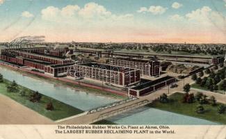 Akron, The Philadelphia Rubber Works Co. Plant (fa)