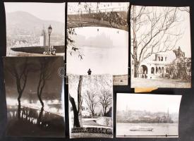 cca 1960 13 db nagyméretű Budapest fotó 16x24 cm