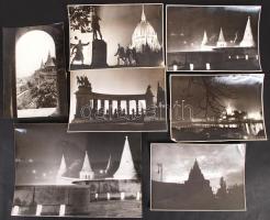cca 1960 13 db nagyméretű Budapest fotó 16x24 cm