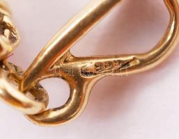 XX. sz. eleje: 14K arany medál / 14K gold medal 1,2g