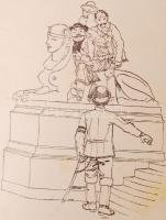 Gárdonyi Géza: Göre Gábor bíró úr könyve. Bp., 1905, Singer és Wolfner. Mühlbeck Károly szövegközti ...