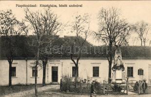 Püspöknádasd mit Kriegerdenkmal