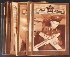 1953-1956 Az Ifjú Sólyom, a Magyar Repülő Szövetség modellező lapjának 36 száma