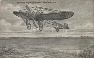 Bleriot with his plane in Budapest (fl)