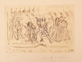 1967 Olasz operaidőszak, a Margitszigeti Szabadtéri Színház díszes programfüzete, 3 db nyomattal, 2 ...