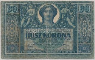 1919. augusztus 9. 20K T:III-,IV