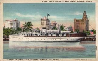 Miamis Bayfront Hotels, Yacht Anchorage (fa)