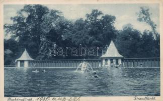 Harkányfürdő, strandfürdők