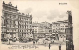 Budapest V. Gizella tér, Pesti Magyar Kereskedelmi Bank; Divald Károly