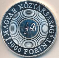 2000. 3000Ft Ag "Gábor Dénes" T:PP